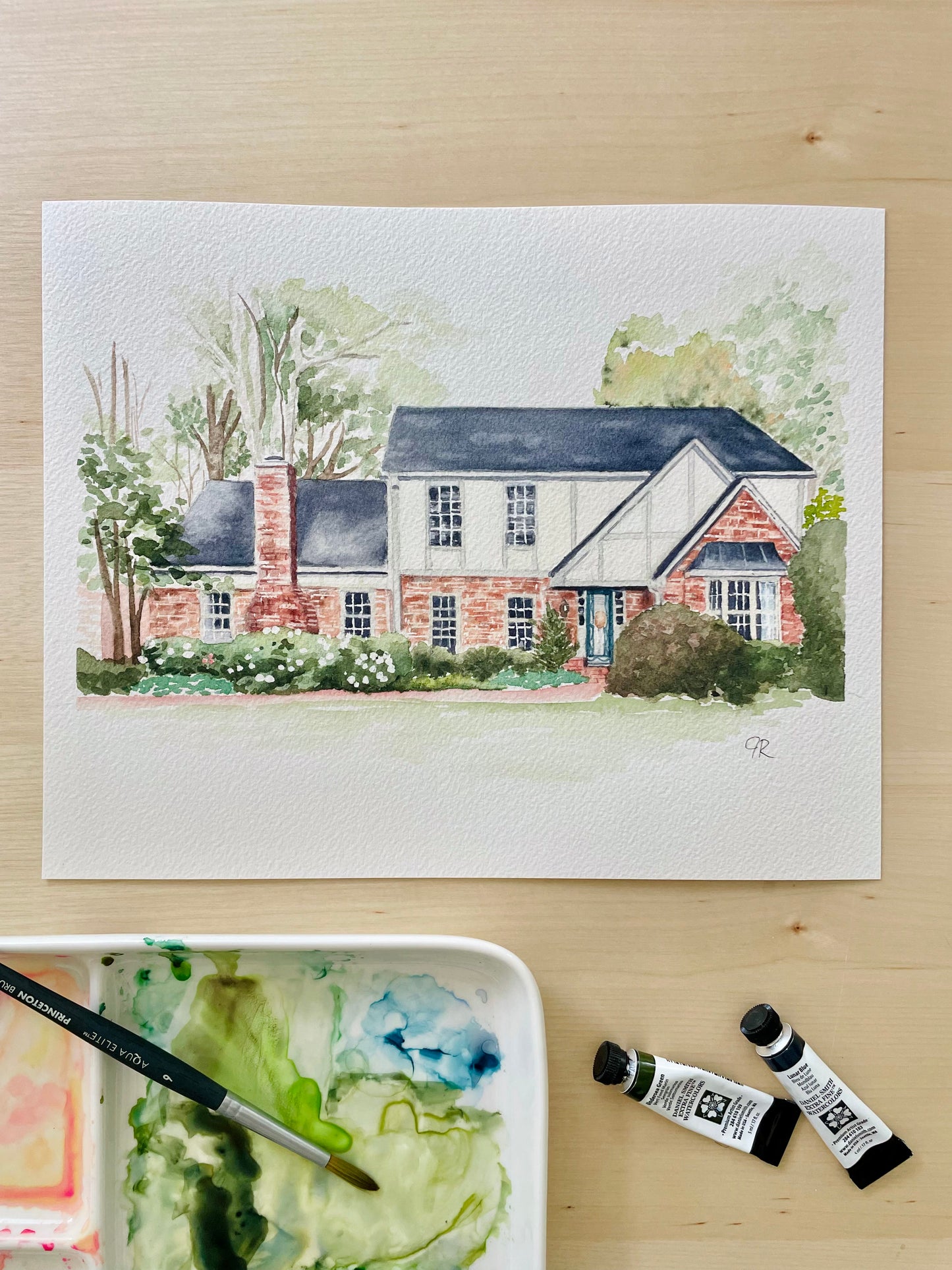 Custom House Portrait
