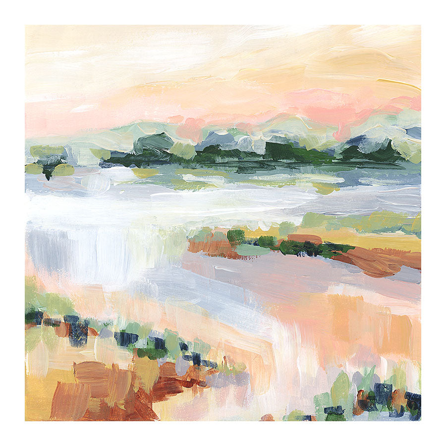 Evening at Starkey Marsh Print