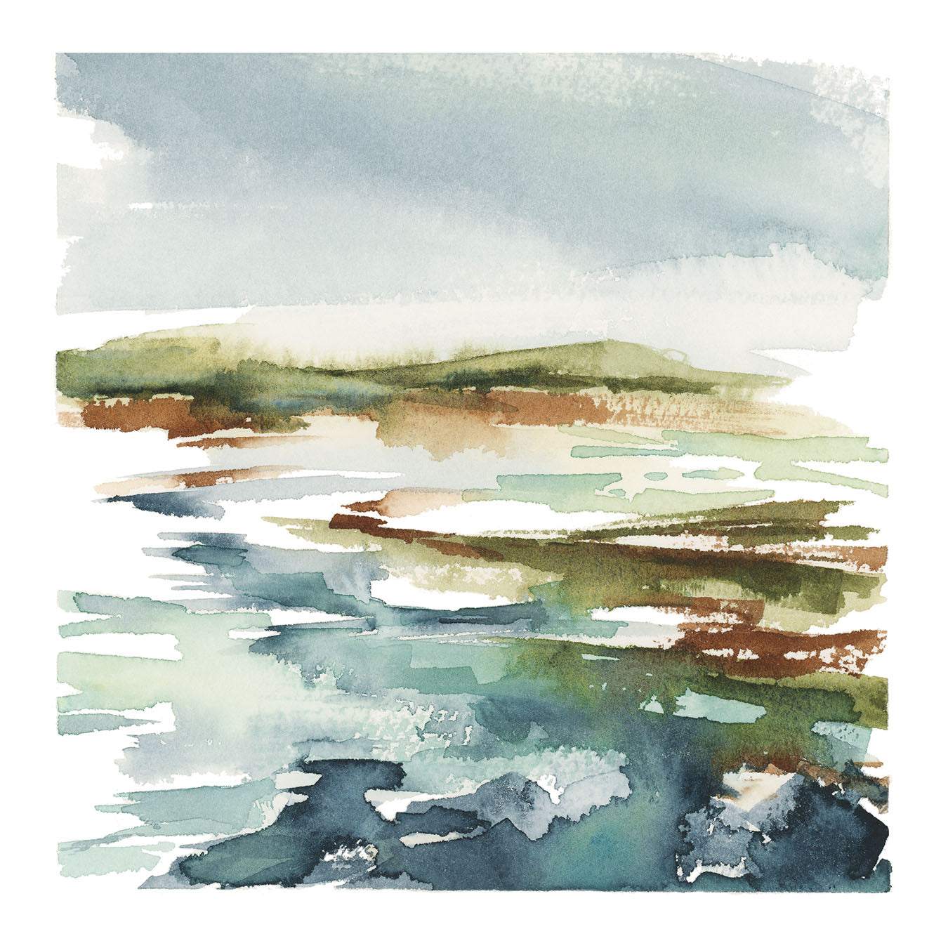 Seaside Slumber Print