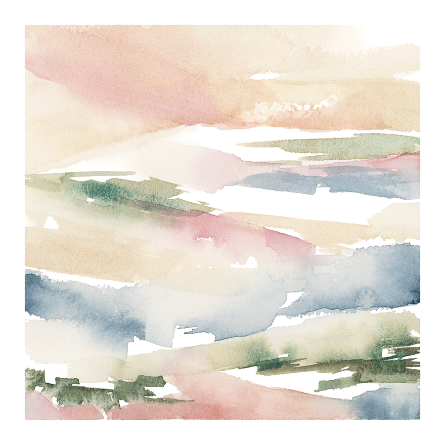 Fading River Print